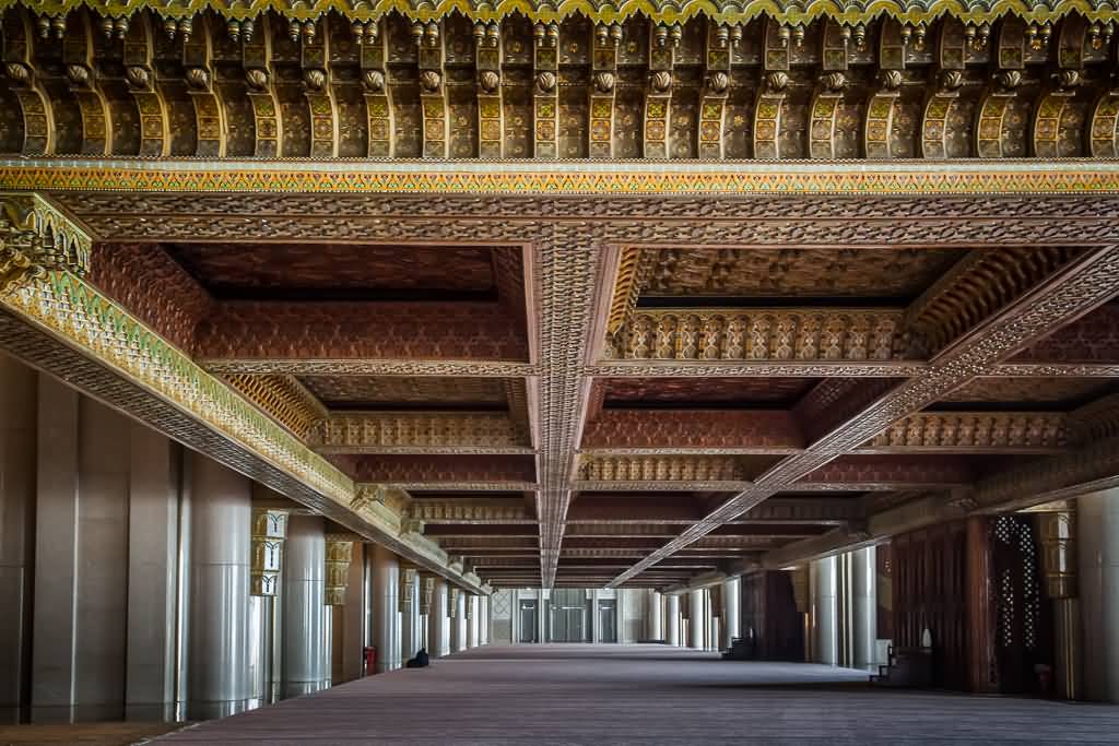 Hassan II Mosque Inside Hall Pictre