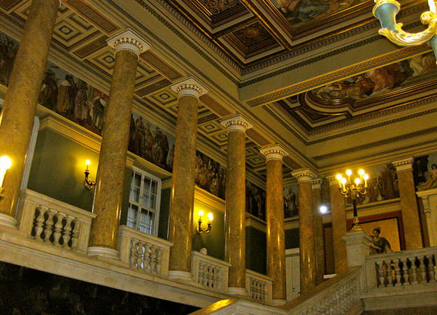 Hungarian National Museum Interior View Image