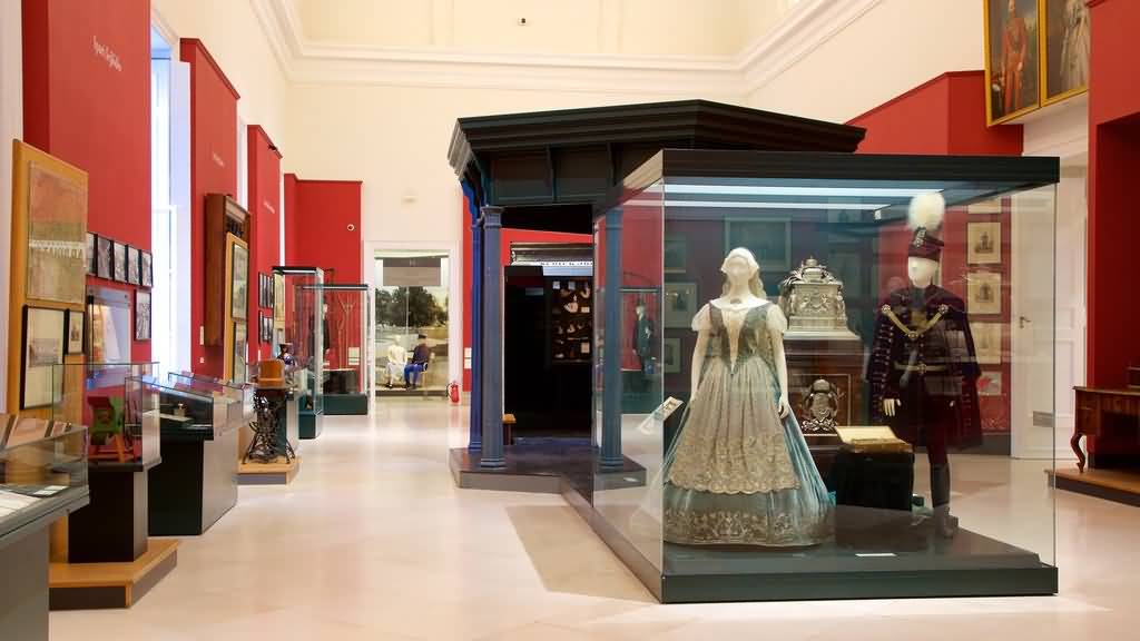 Inside View Of The National Museum Of Hungary