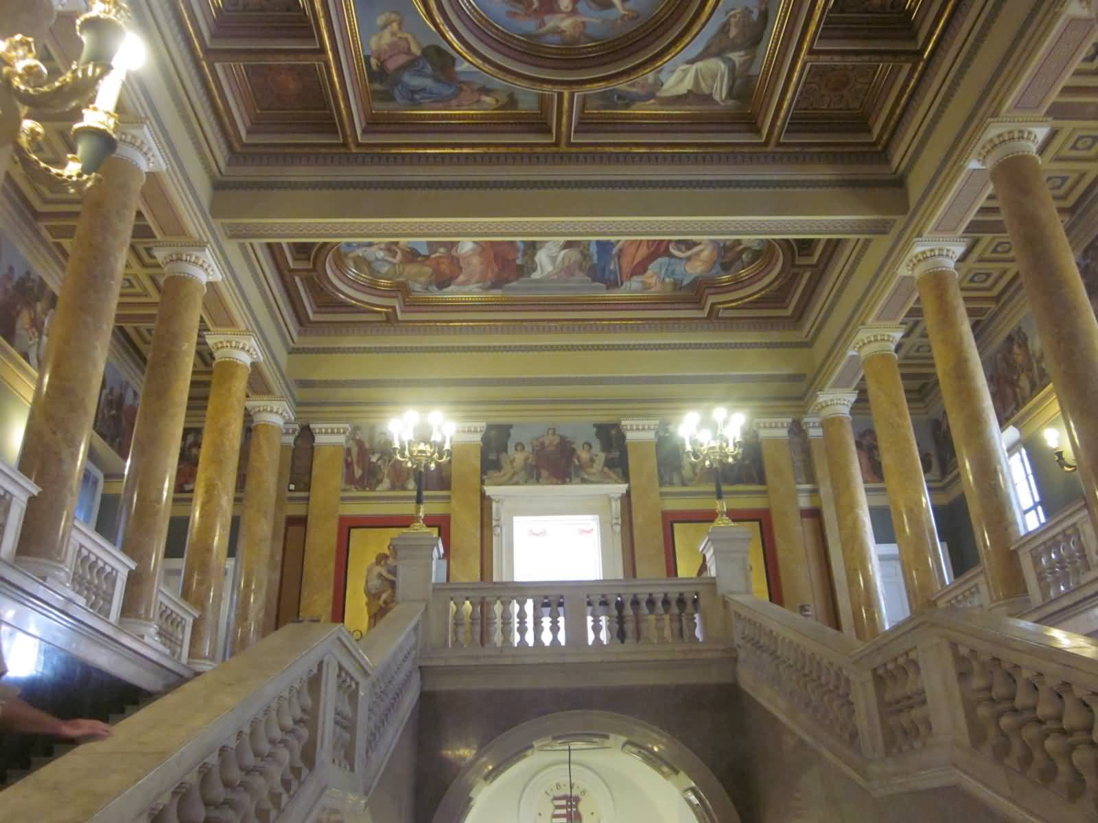 Interior View Of The Hungarian National Museum