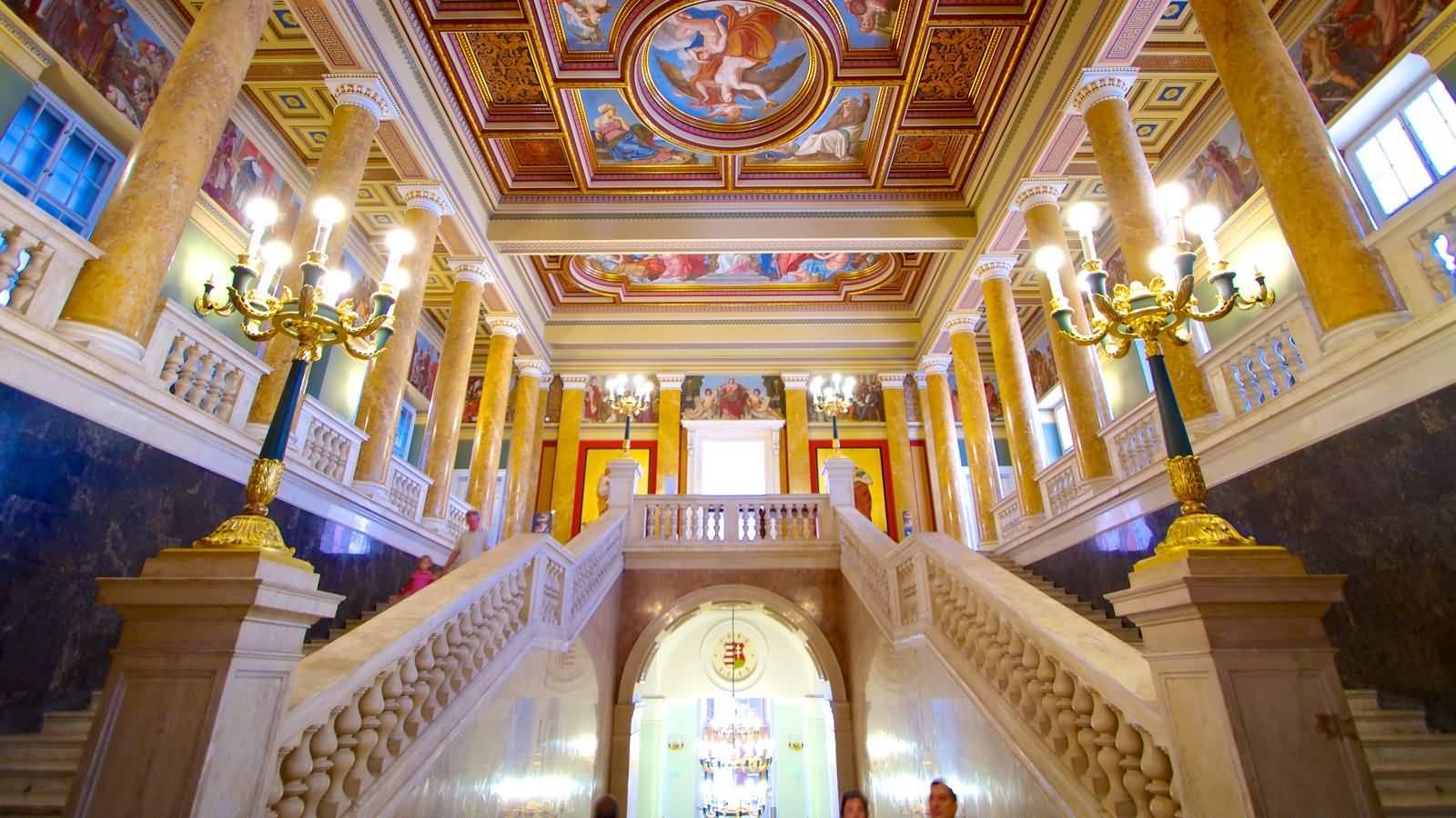 Interior View Of The Hungarian National Museum