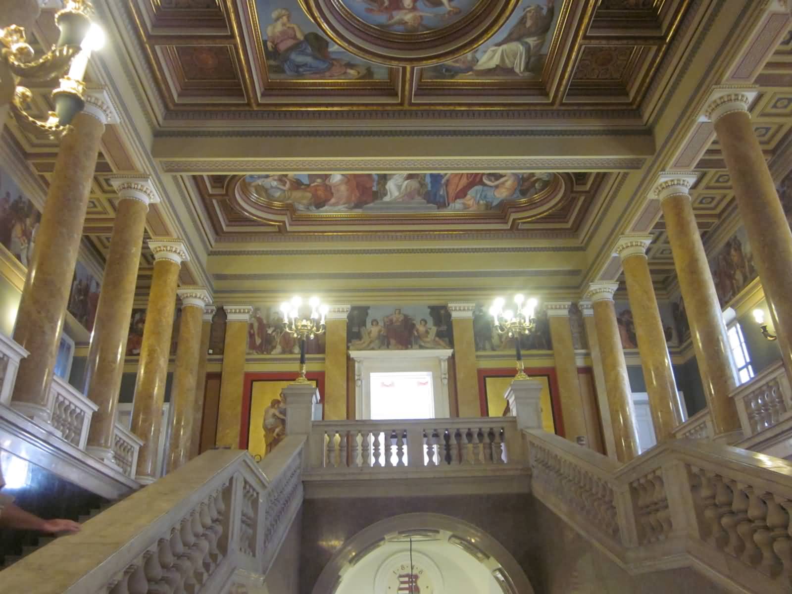 National Museum Of Hungary Interior View