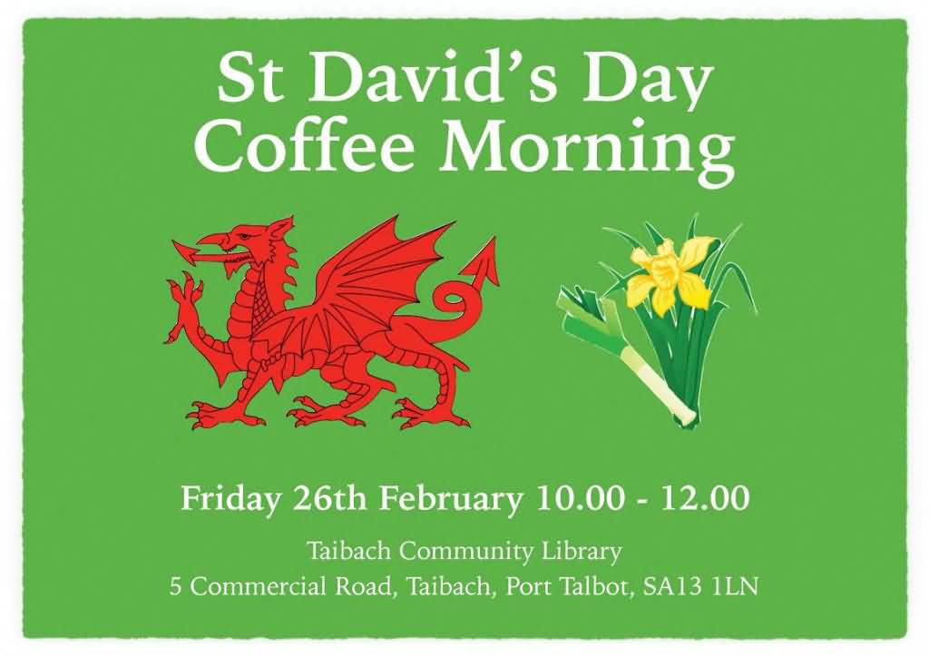 Saint David’s Day Coffee Morning