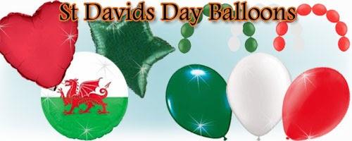 Saint David’s Day Irish Flag Balloons