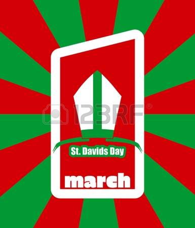 Saint David's Day March 1 Greeting Card