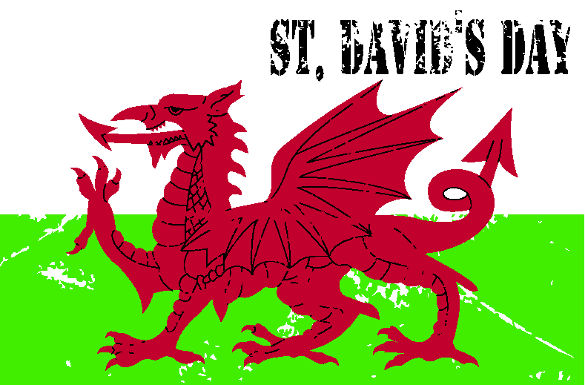 Saint David's Day Red Dragon Picture