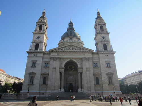 Saint Stephen's Basilica Front Facade