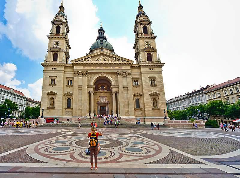 Saint Stephen’s Basilica Front Image