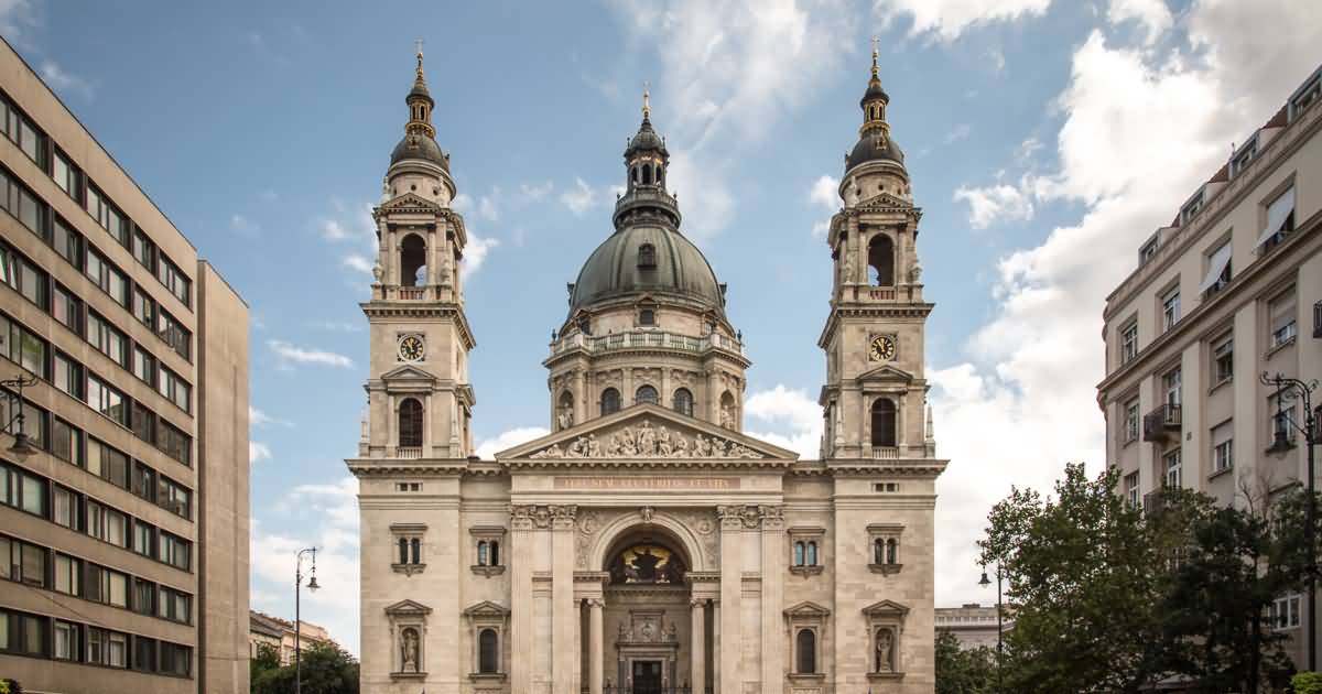 Saint Stephen's Basilica Front View