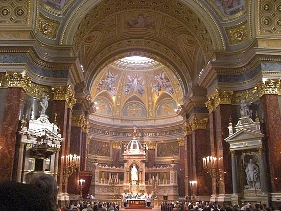 Saint Stephen’s Basilica Interior View