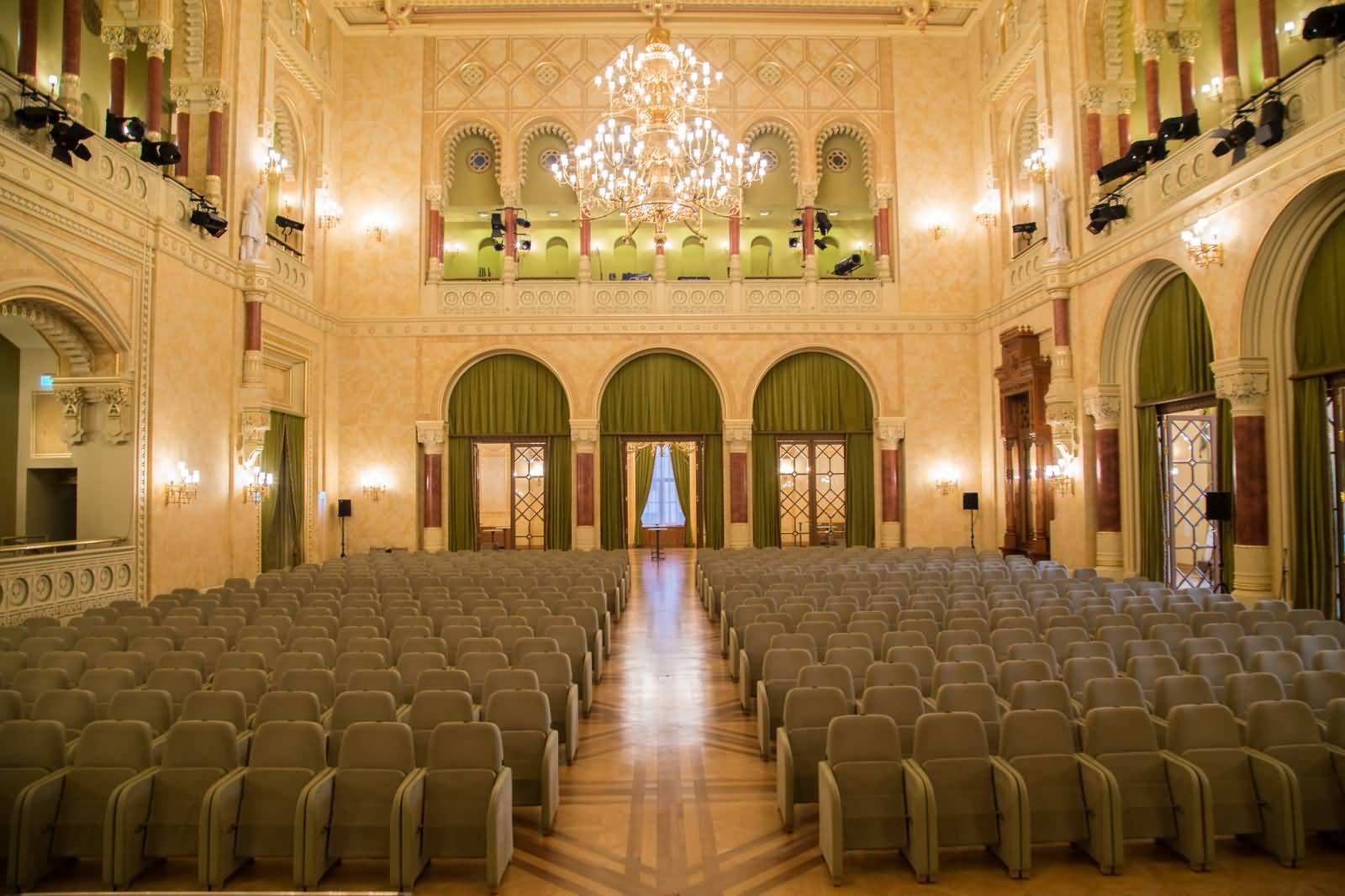 Seating View Inside The Vigado Concert Hall