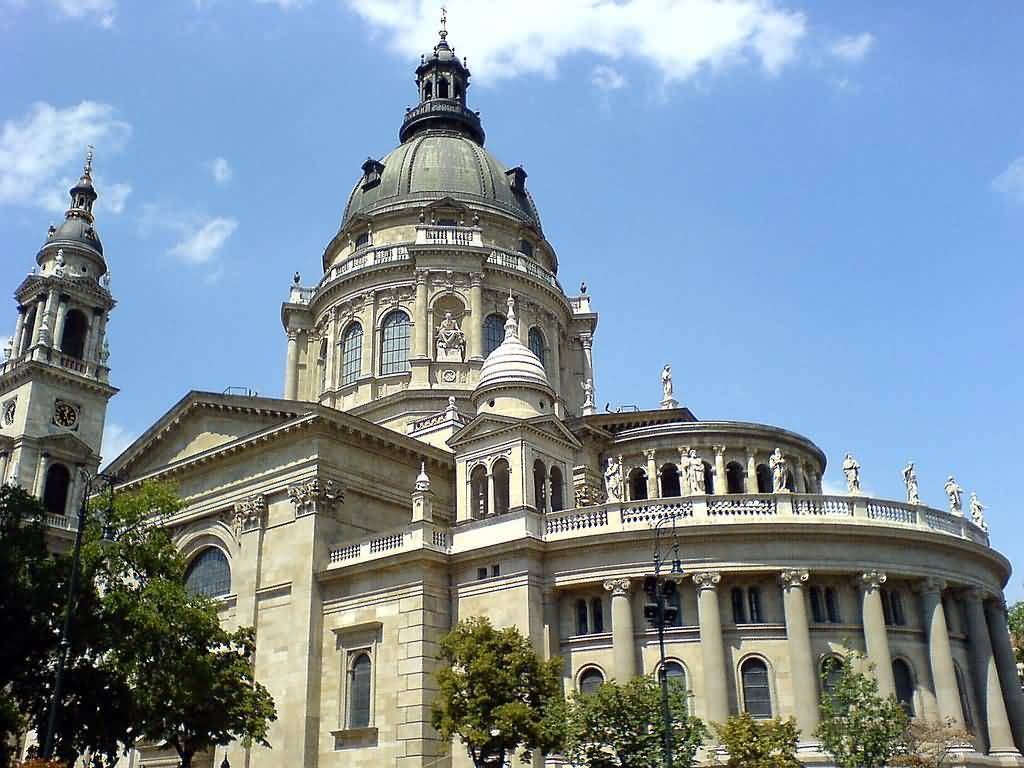 St. Stephen’s Basilica Side View