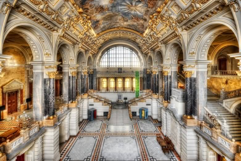 The Hungarian National Museum Interior View