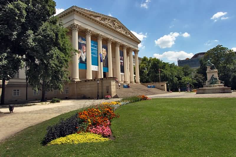 The Hungarian National Museum Side View