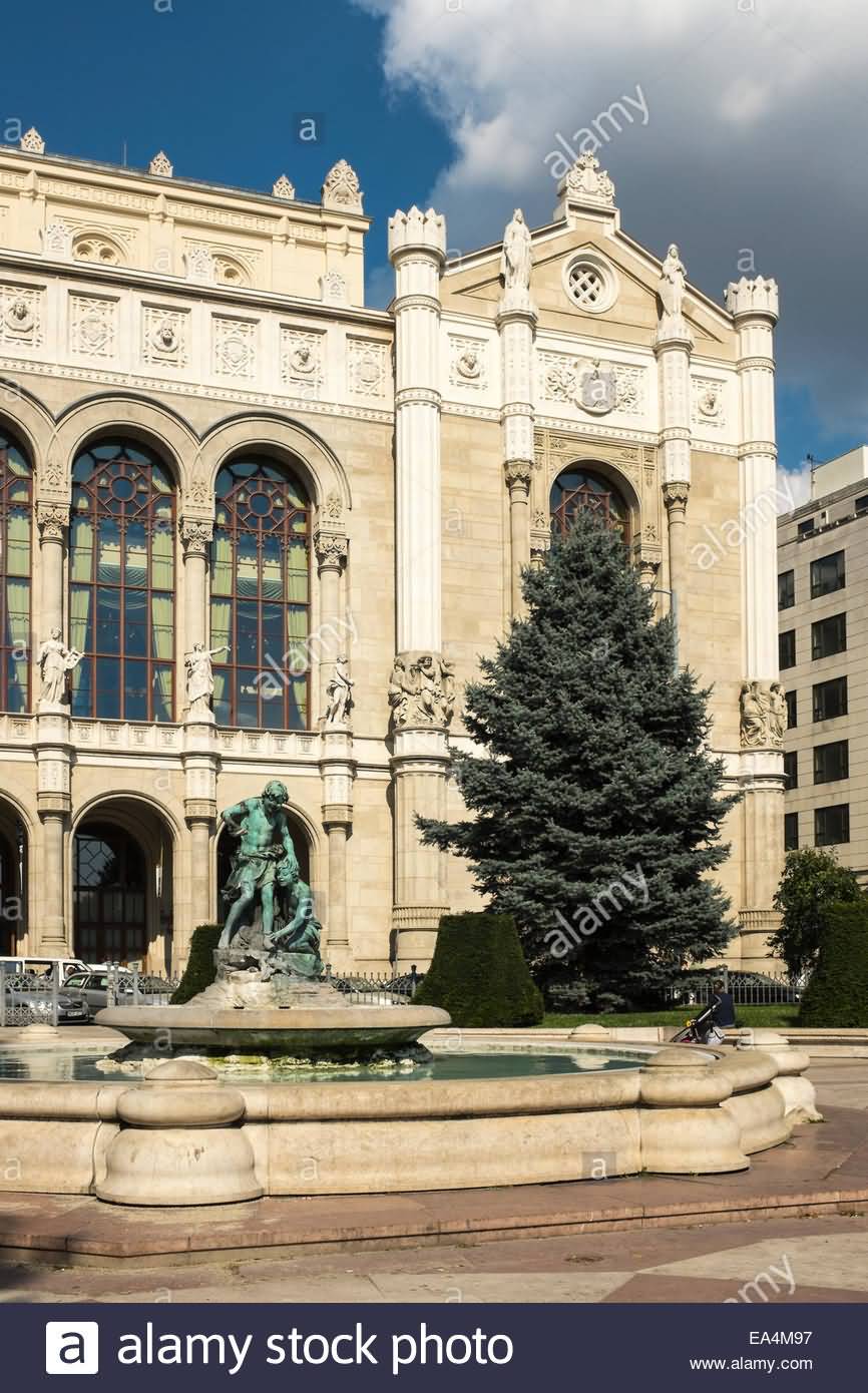 The Vigado Concert Hall In Vigado Square Budapest