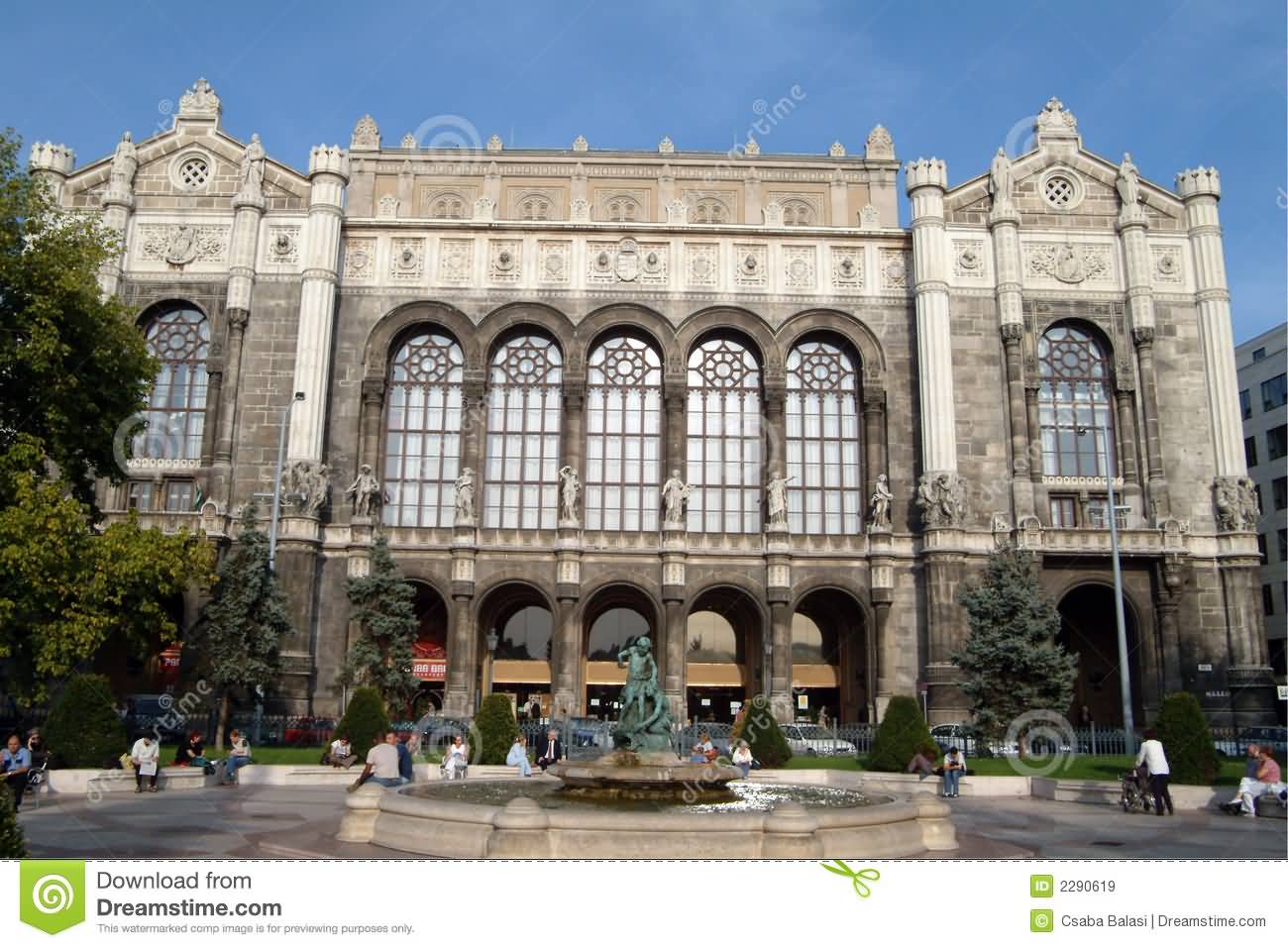 Vigado Concert Hall Front Facade View