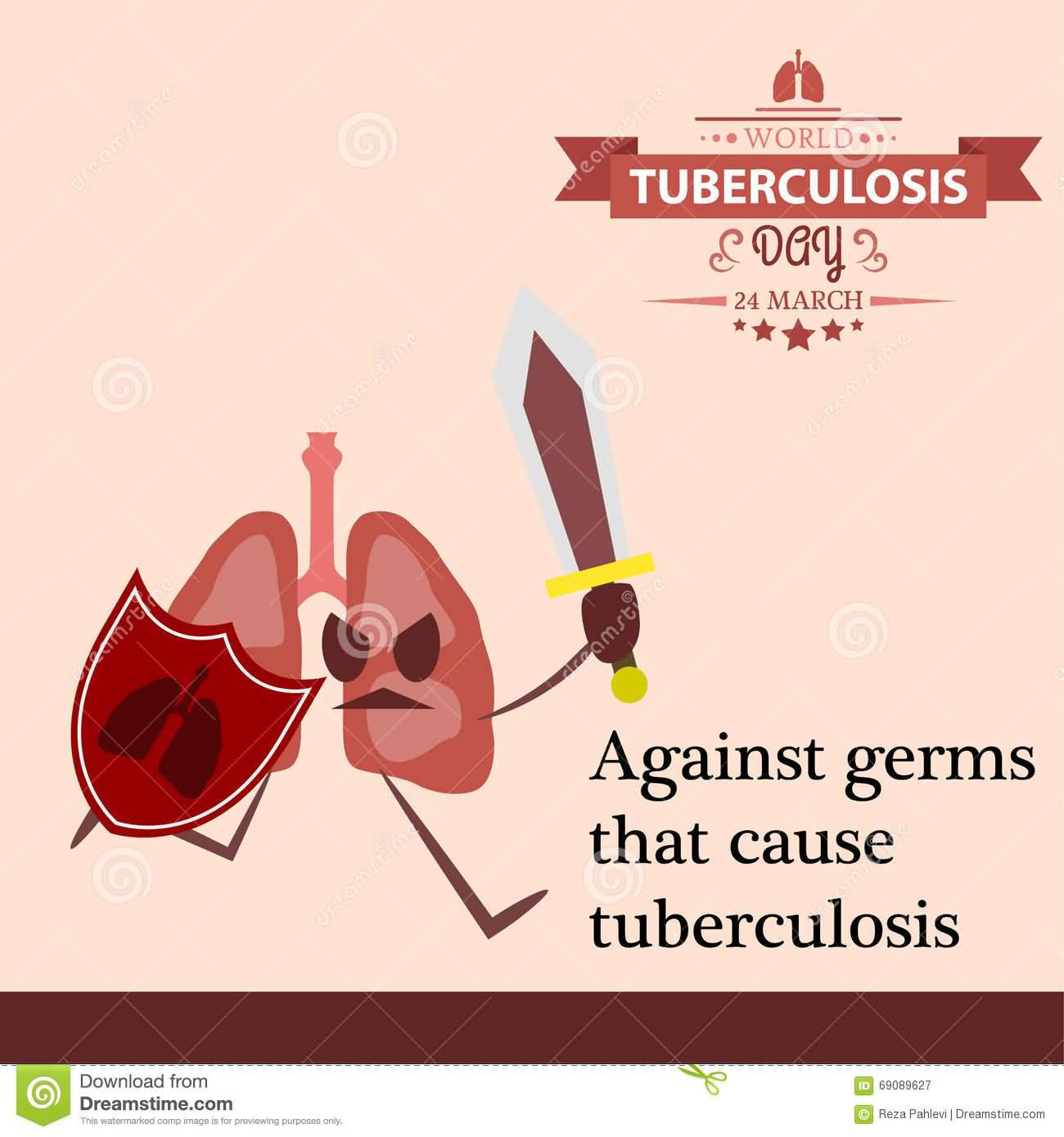 World Tuberculosis Day 24 March Against Germs That Cause Tubeculosis