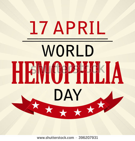 17 April World Haemophilia Day Stylish Illustration