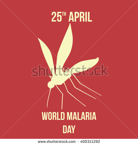 25 April World Malaria Day Illustration