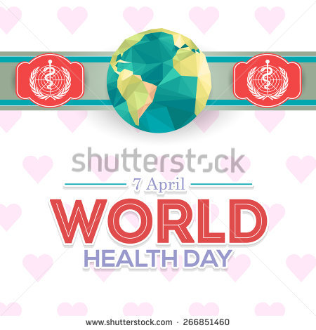 7 April World Health Day Greeting Card