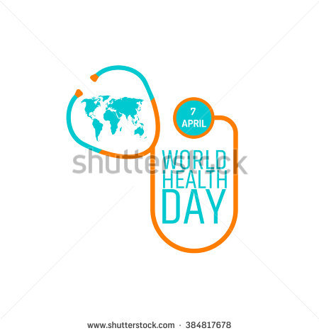 7 April World Health Day Stethoscope Icon