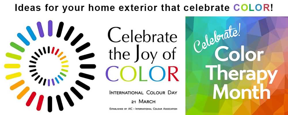 Celebrate The Joy Of Color International Colour Day Celebrate Color Therapy Month