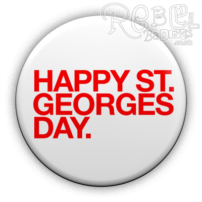 Happy Saint George's Day Badge Picture