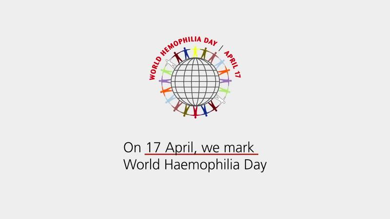 On April 17 We Mark World Haemophilia Day