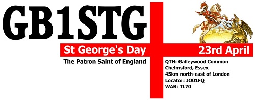 Saint George's Day 23rd April