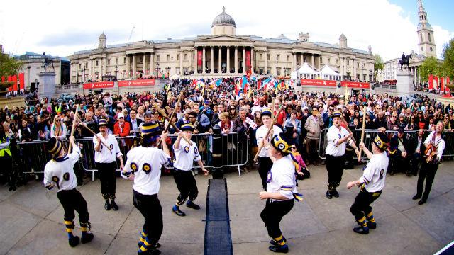 Saint George's Day Celebration Trafalgar Square