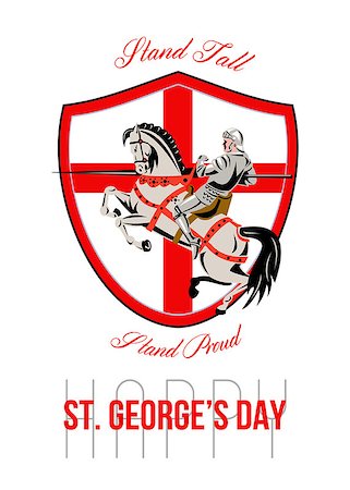 Stand Tall Stand Proud Happy Saint Georges Day