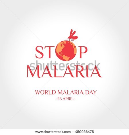 Stop Malaria World Malaria Day 25 April  Concept Poster