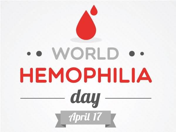 World Haemophilia Day April 17 Illustration