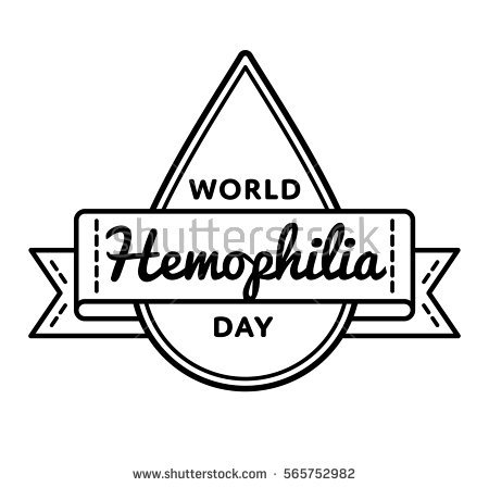 World Haemophilia Day Coloring Page Emblem