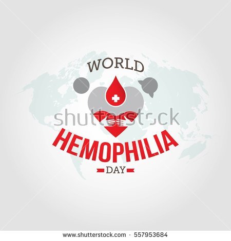 World Haemophilia Day Vector Illustration