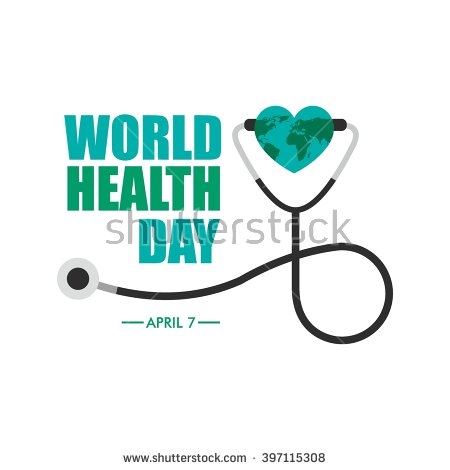 World Health Day April 7 Greeting Card