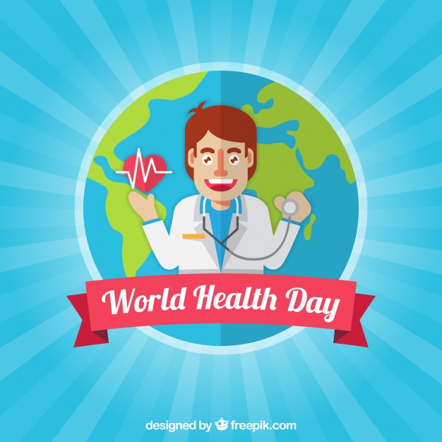 World Health Day Doctor Illustration