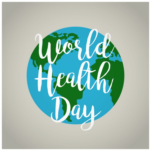 World Health Day Globe Card