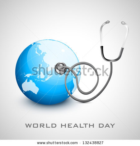 World Health Day Globe With Stethoscope