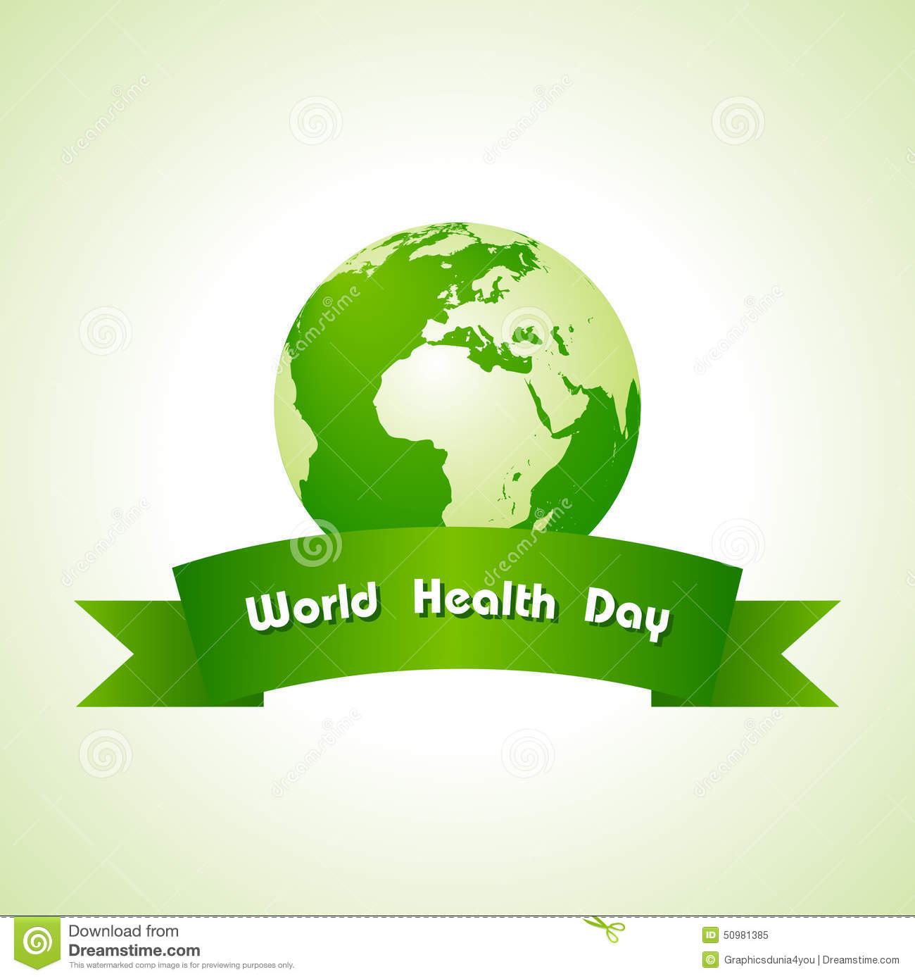 World Health Day Green Earth