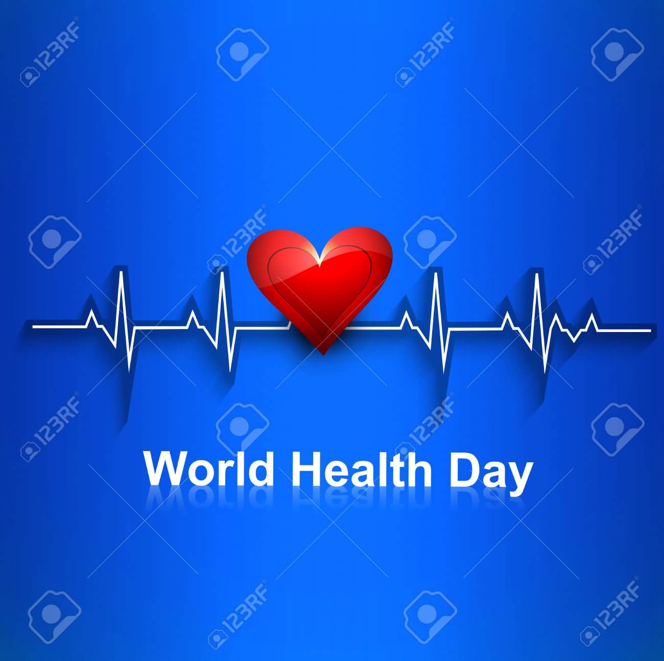 World Health Day Heart Beats