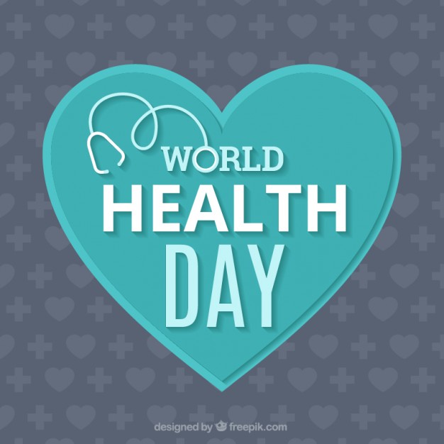 World Health Day Heart Greeting Card