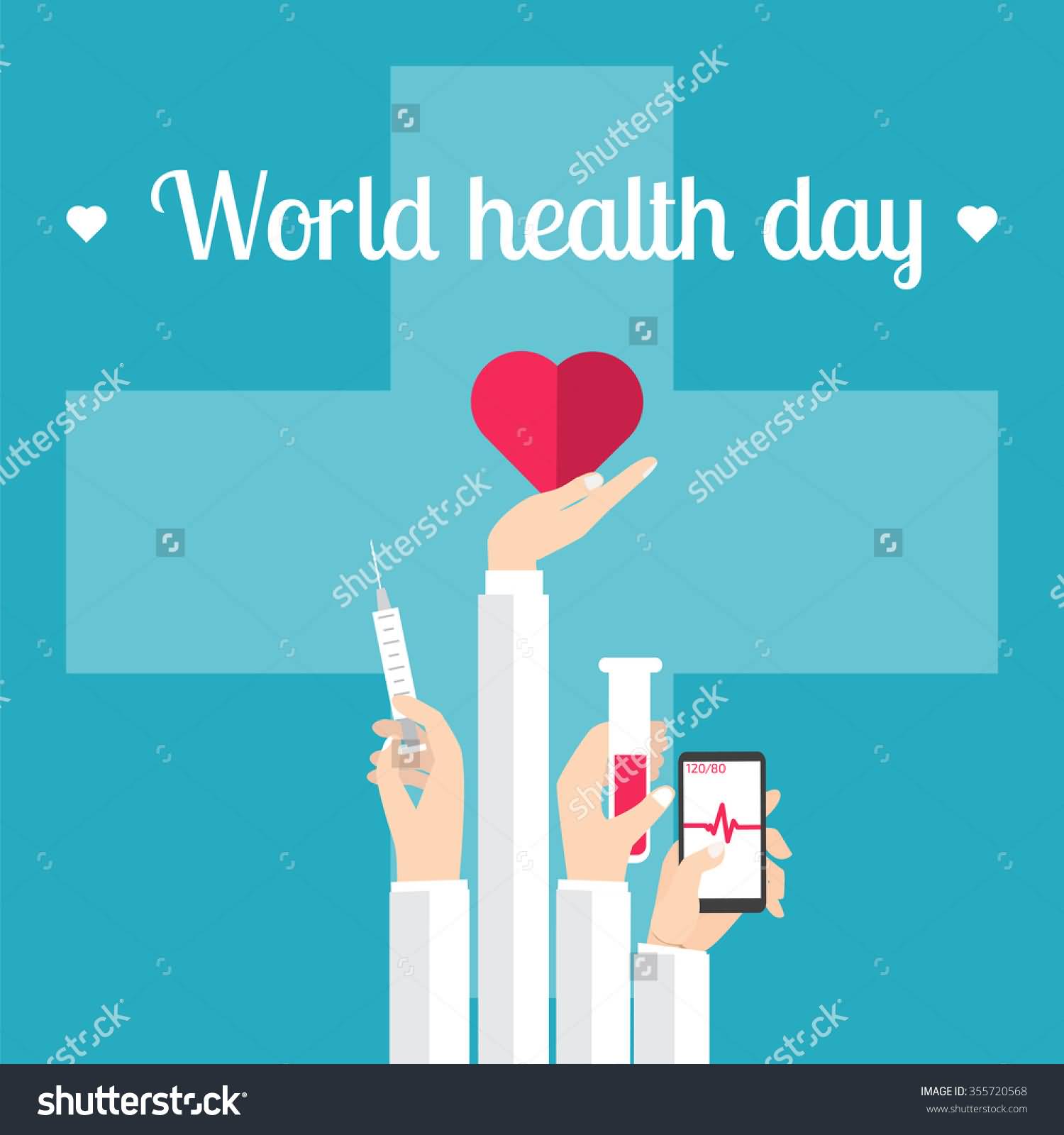 World Health Day Illustration Poster