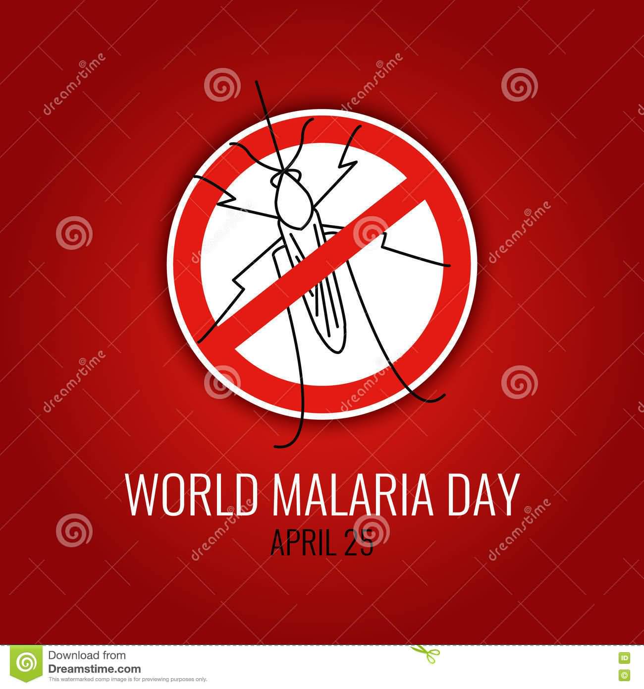 World Malaria Day April 25 Card