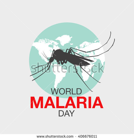 World Malaria Day Globe Illustration