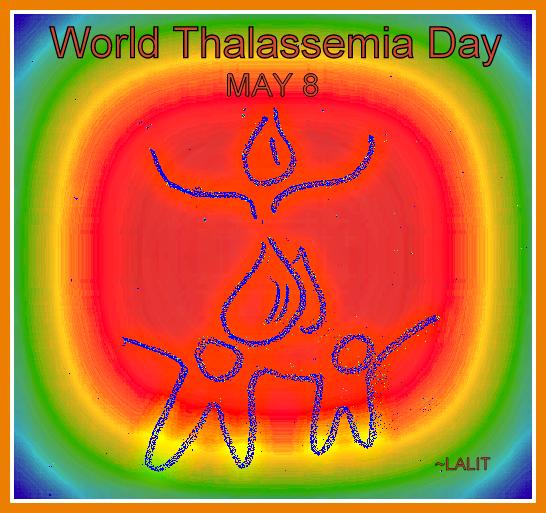 World Thalassaemia Day May 8 Hand Made Poster