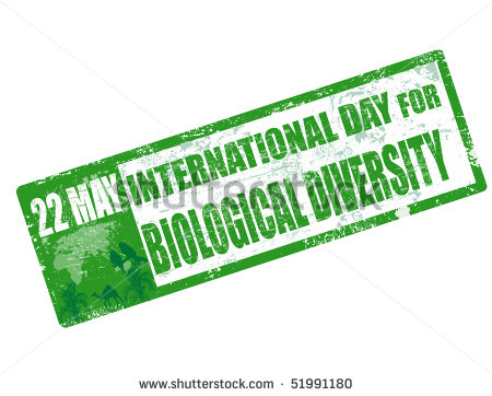 22 May International Day For Biological Diversity Green Stamp