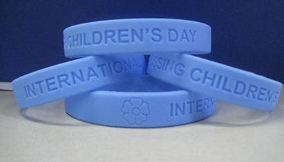 International Missing Children's Day Wrist Bands