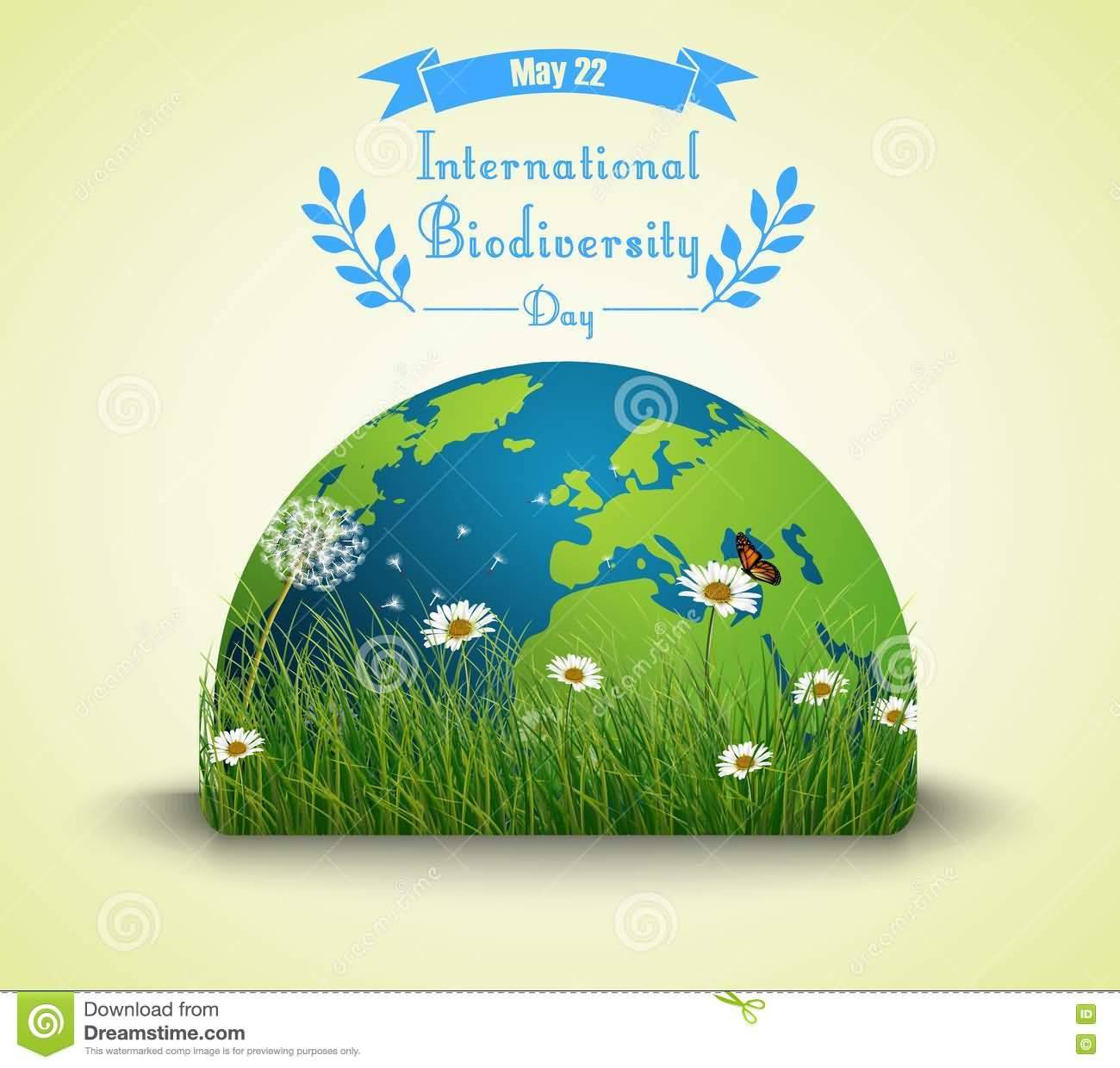 May 22 International Biodiversity Day Illustration