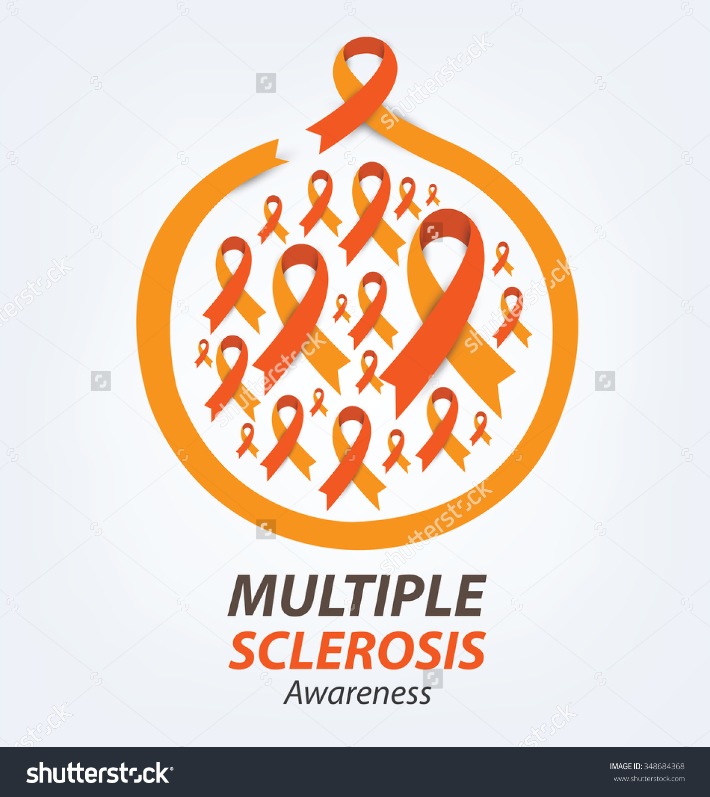 Multiple Sclerosis Awareness Illustration